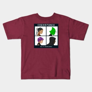 X Crew- Coexistence WebComic Kids T-Shirt